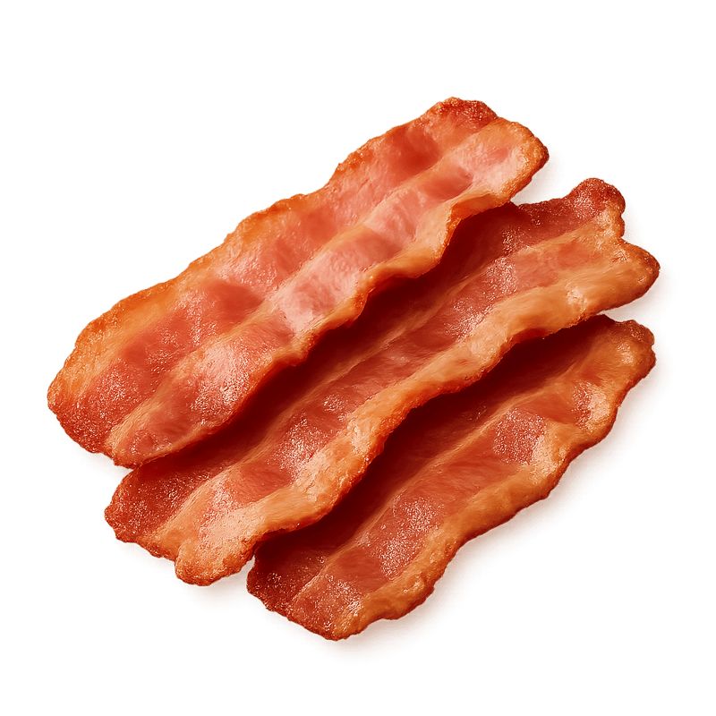 bacon slices