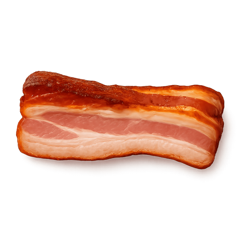 smoked bacon