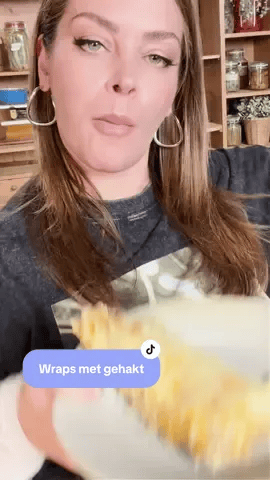 Gevulde Wraps Met Gehakt