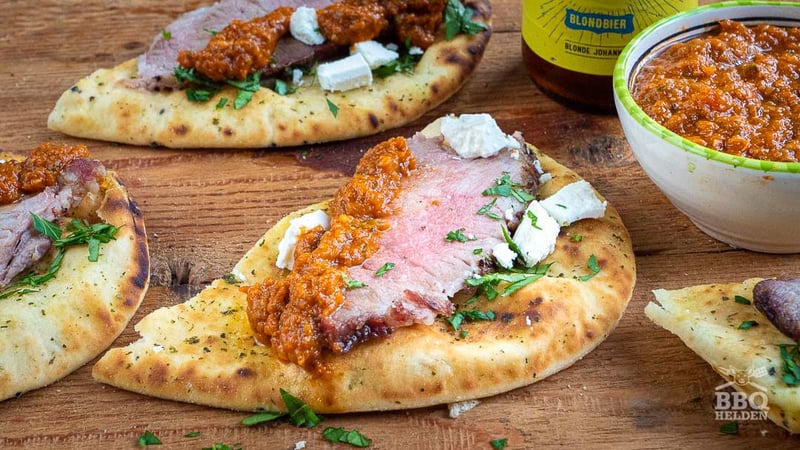 Iberico Presa Met Salsa Roja